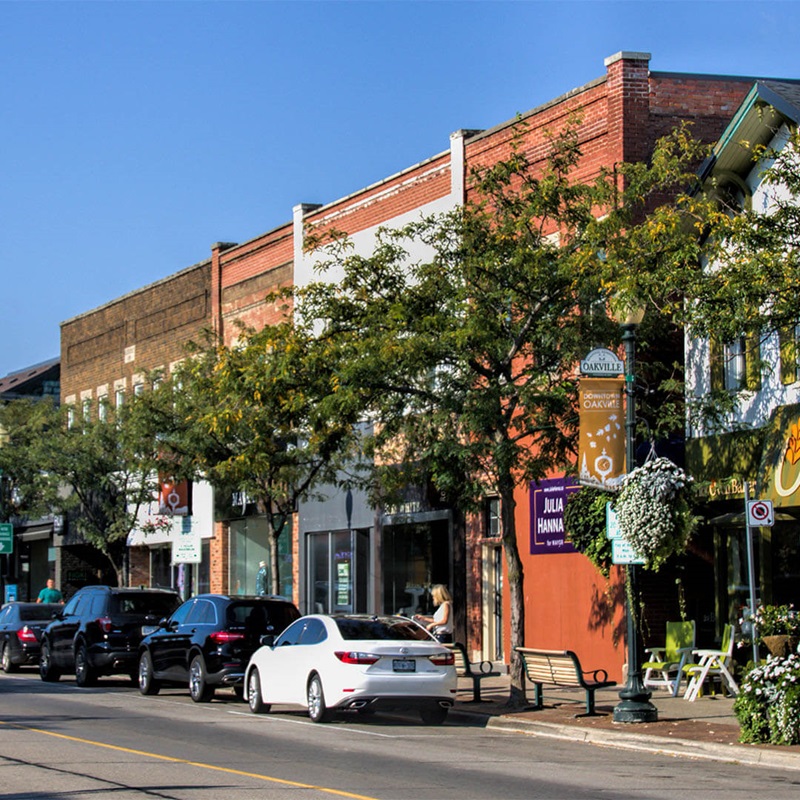 Downtown Oakville streetview